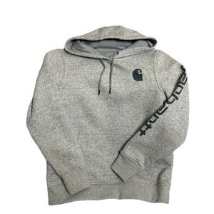 Carhartt 102791-E07 Women's Clarksburg Graphic Sleeve Sweatshirt S Stained